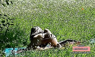 Caught by a Stalker: Cute German Slut with Facial
