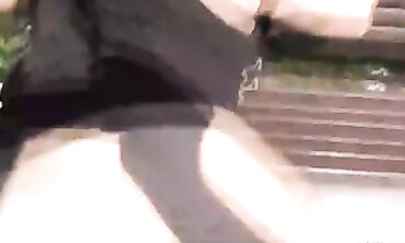 Risky Outdoor Creampie with a Busty Amateur