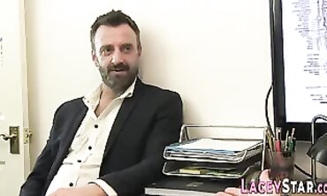 British MILF Therapist Gets Anal in Office