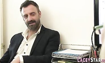 British MILF Therapist Gets Anal in Office