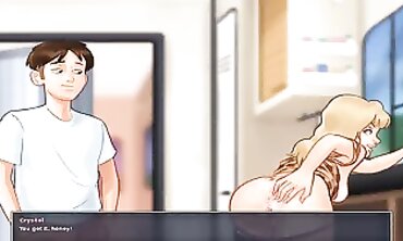 Summertime Saga: Crystal Cookie Jar Fuck-Fest Part 1