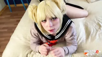 Deep Throat Queen - Toga Hikimo Facesitting Blowjob & Riding POV Sex