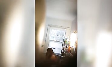 Beautiful Roommate Shower Spy