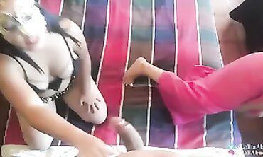 Amateur Latina Threesome with Hot Gypsy Escorts - Part 1