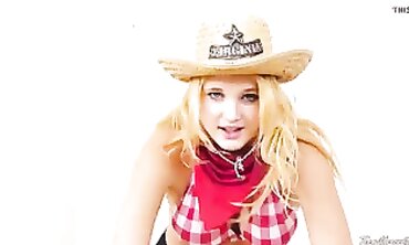 Madison Lace: Blonde Western Adventure