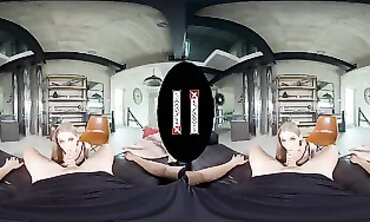 POV: Tiffany Tatum Straddles in Lingerie and High Heels