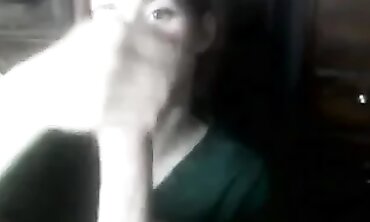 Stunning Redhead Fiancée Caught on Camera Giving a Blowjob