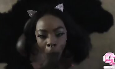 Ebony Beauty Takes A Long African Dick In Doggystyle