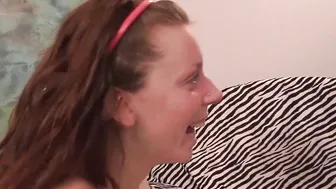 Four Russian Lesbians In A Wild Group Sex Session