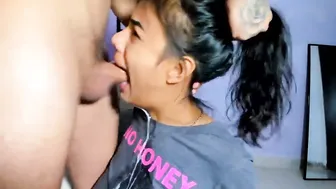 Shayenne Samara Takes a Deep Throat in Hardcore Webcam