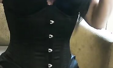 Canadian Brunette MILF in Interracial Gangbang Threesome