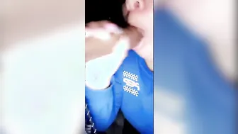 TikTok Starlet with Huge Ass and Big Tits Arched Over