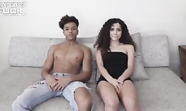 Latina Teen Leah Gets Faceholed and Smashed by RJ