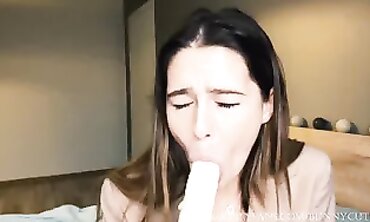 POV Blowjob With Eye Contact And Vibrator