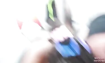Eden Sin and Sultry Bimbo Share Dual Oral on a Ferris Wheel