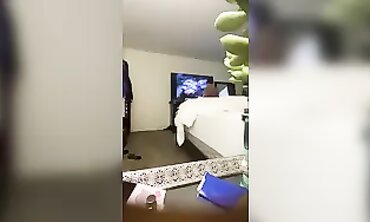 Super-Sexy Teens Peel Off for Guest Room Action