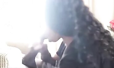 Candy Takes a Deep Throat BBC Blowjob