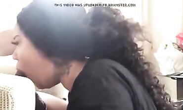 Candy Takes a Deep Throat BBC Blowjob