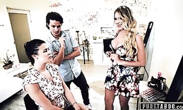 Kylie Rocket: Curious Step-Aunt's Lusty Threesome