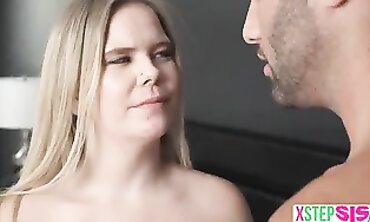 Blonde Stepsister Percy Sires Takes Stepbrother in Hardcore Family Taboo