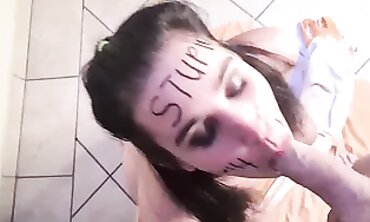 Teeny Broads: Extreme Face Smashing with Slobber and Piss