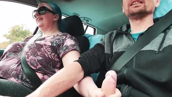 BigBustyShez Gets Porked in Vehicle on Way to Wales