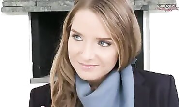 Sissy Flight Attendant Gets Rough Anal and Blowjob