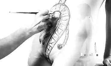 18 MYFREECAM FIGURE PAINTING AT ITS GREATEST