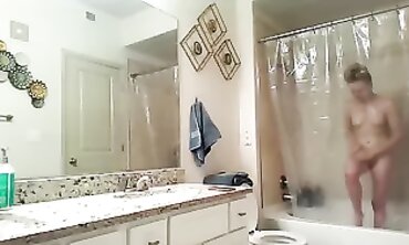 Hidden Cam Voyeur: Blonde Nymph Masturbating