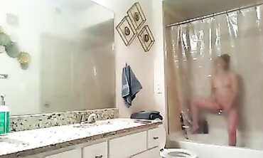 Hidden Cam Voyeur: Blonde Nymph Masturbating
