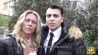 POV: Loan Manager Offers Blonde MILF Bride a Debt Relief Deal