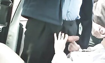 Deep Throat Blowjob by the Roadside