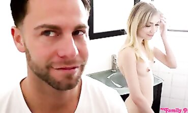 Mackenzie Moss Gets Filled With a Creampie Blowjob