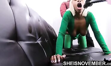 Plus-Size Stepdad's Raunchy Instruction for Dark-Hued Beauty