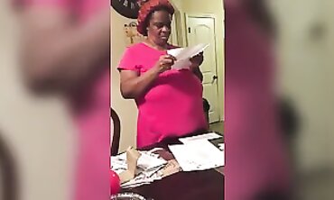 Candid Aunt-in-Law: Big Ass Black Mature