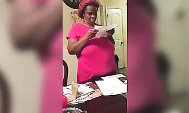 Candid Aunt-in-Law: Big Ass Black Mature
