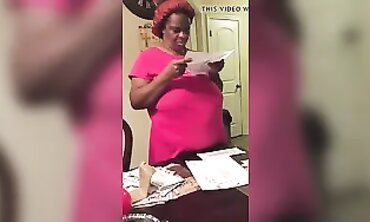 Candid Aunt-in-Law: Big Ass Black Mature