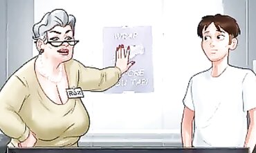 Super-Hot Older Woman Gets Poked in Summertime Saga