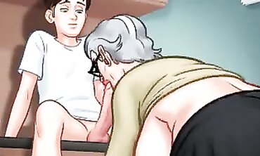 Super-Hot Older Woman Gets Poked in Summertime Saga
