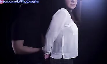 Claudia Lewis in a Tickling and Bondage Free-for-All