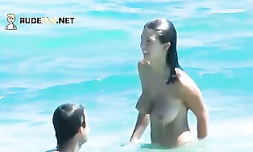 Aroused Naturist Legal in Public Show