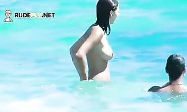 Aroused Naturist Legal in Public Show