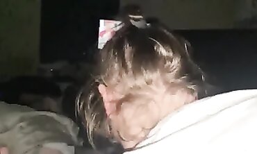 Hot MILF Deepthroats While Watching Latina Ass