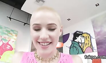 Hot Babe Shows Off Her Long Legs And Gets A Hardcore Anal Fuck