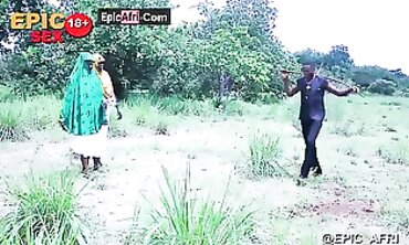 Cherry Threesome: Herdsman Pummels Two Muslim Dolls
