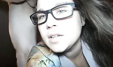 Clever Milf in Glasses Craves a Facial