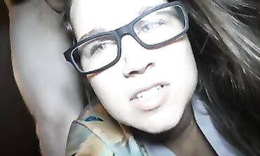 Clever Milf in Glasses Craves a Facial