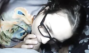 Clever Milf in Glasses Craves a Facial