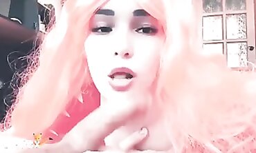 Insatiable Coed Gets Her First Facial Cumshot