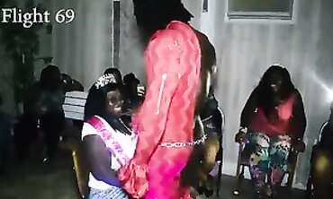 Homemade Birthday Orgy with Ebony MILF